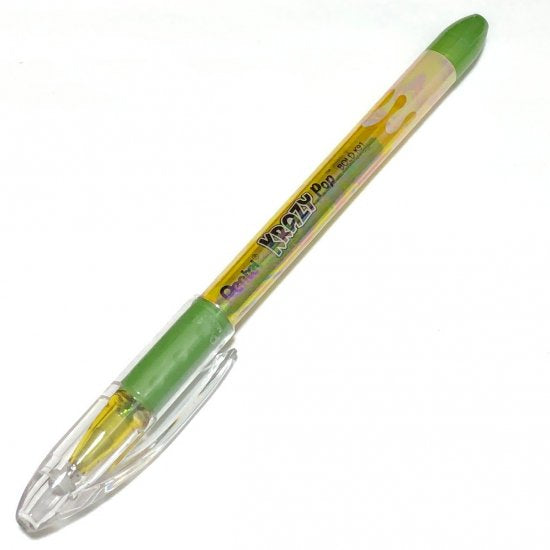 Krazy Pop 本体色 インク色金 グリップ緑 Sunburst 同型 1.0mm