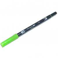 Dual Brush Pen Art Markers 黄緑 173
