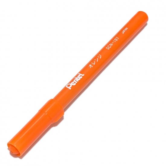 ぺんてるカラーペン オレンジ SCN-107